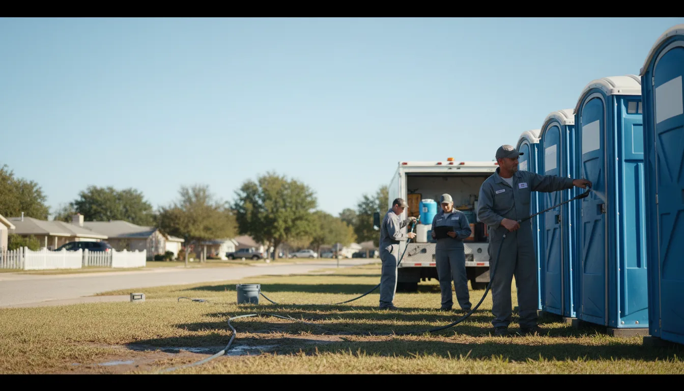 Long-Term Portable Toilet Rental in Belton, SC near me